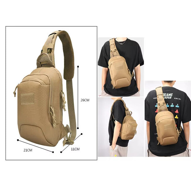 DRAGOWA TACTICAL Mike egypopruhás hátizsák, blackcamo