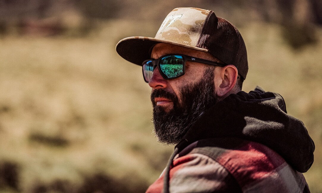 Wiley X Sierra napszemüveg Captivate Polarized Blue mirror, matte black