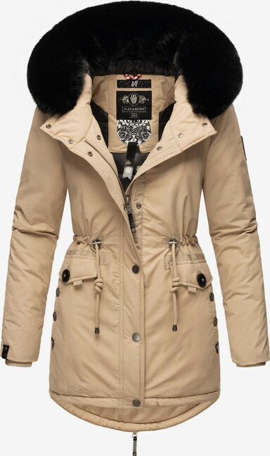 Navahoo Sweety Deluxe női téli parka, taupe