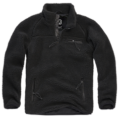 Brandit Teddyfleece Troyer polár kabát, fekete