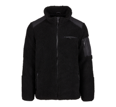 Brandit Ramble férfi polár kabát Teddyfleece, fekete
