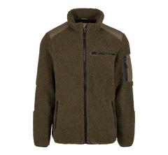 Brandit Ramble férfi polár kabát Teddyfleece, olívazöld