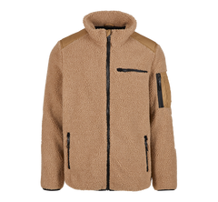 Brandit Ramble férfi polár kabát Teddyfleece, camel