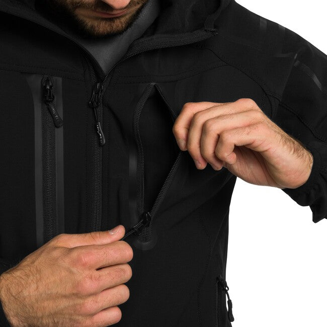 Mil-Tec Flex-Tech Dynamic Force softshell kabát, fekete