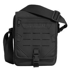 Pentagon Messenger válltáska, fekete