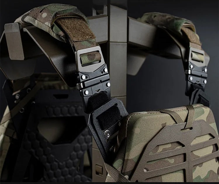 DRAGOWA Tactical Outlaw taktikai lemeztartó, szürke