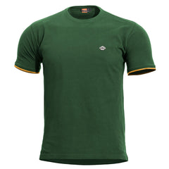 Pentagon Levantes Stripes póló, SpringBok zöld