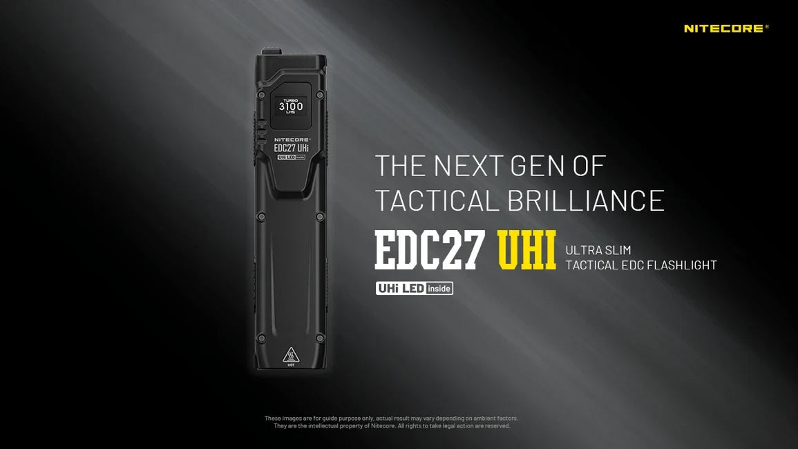 Nitecore EDC27 újratölthető zseblámpa UHi