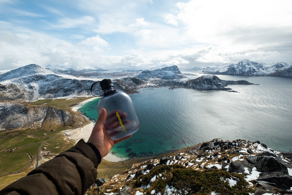 Pinguin Tritan Flask 1.0L palack, szürke