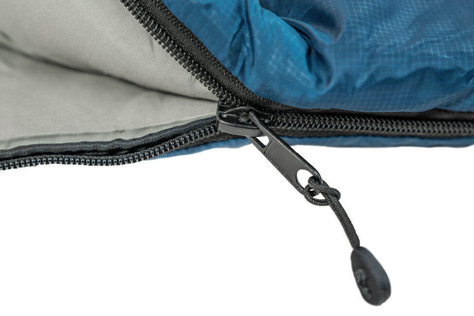 Grüezi-Bag Cotton Comfort Grueezi hálózsák, mély tengeri kék, jobbos