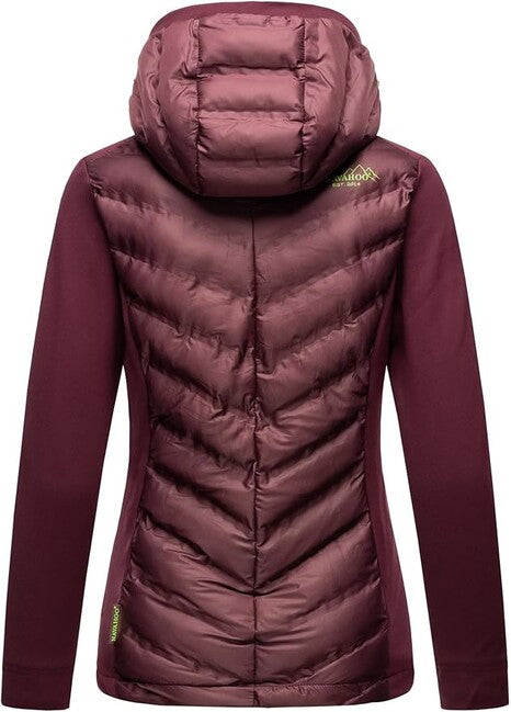 Navahoo NIMM MICH MIT női outdoor kabát, Aubergine