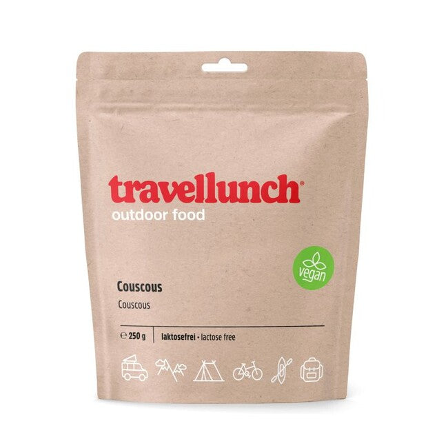 Travellunch Kuszkusz vegetáriánus laktózmentes étel 10 db 250 g-onként