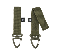 Brandit MOLLE karabiner 2 pack, olívazöld