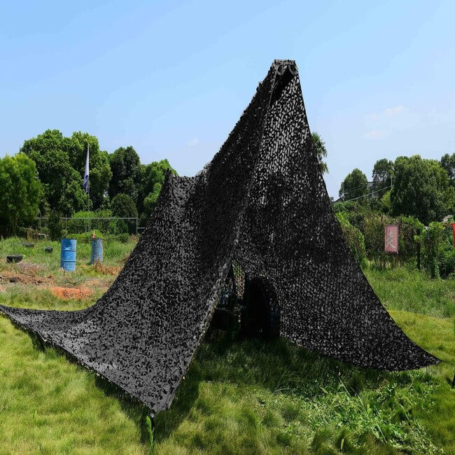 WARAGOD Kameleon álcaháló, fekete, 2x3m