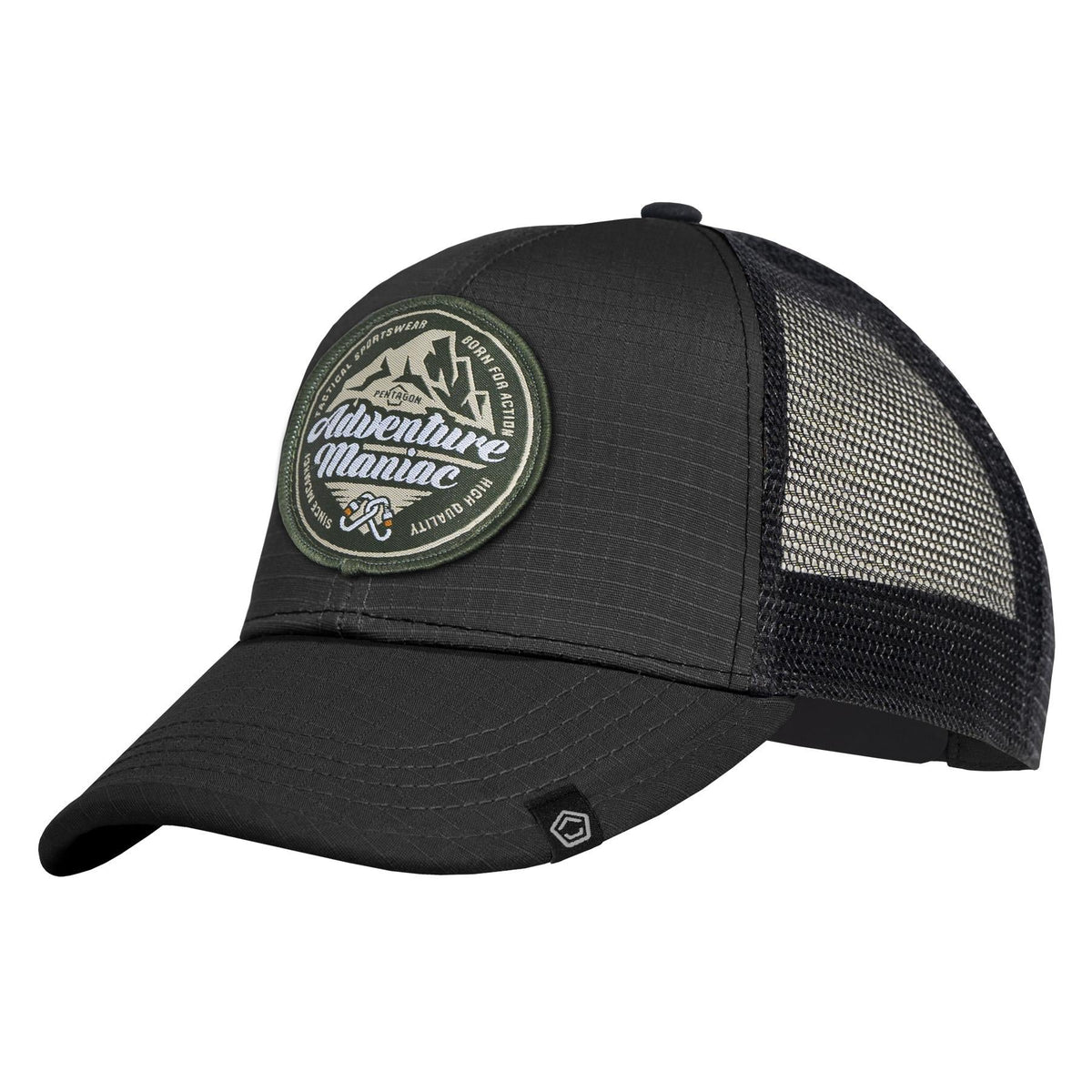 Pentagon Adventure Maniac baseball sapka, fekete
