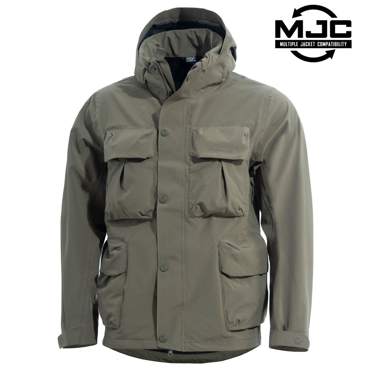 Pentagon Dias Hybrid parka, sötétszürke