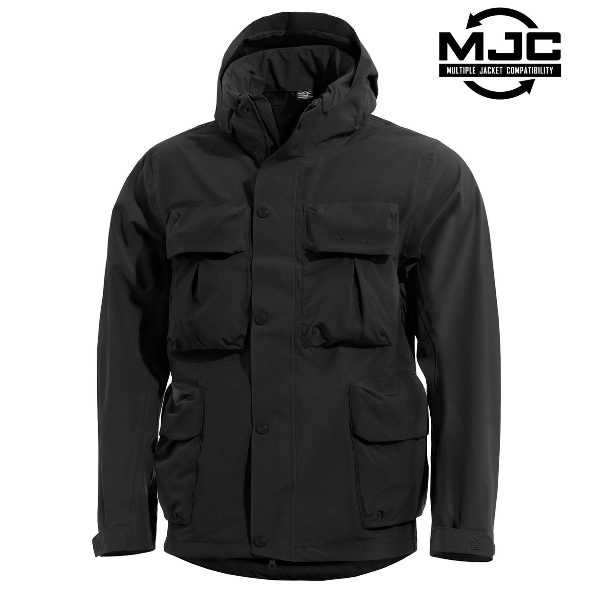 Pentagon Dias Hybrid parka, fekete