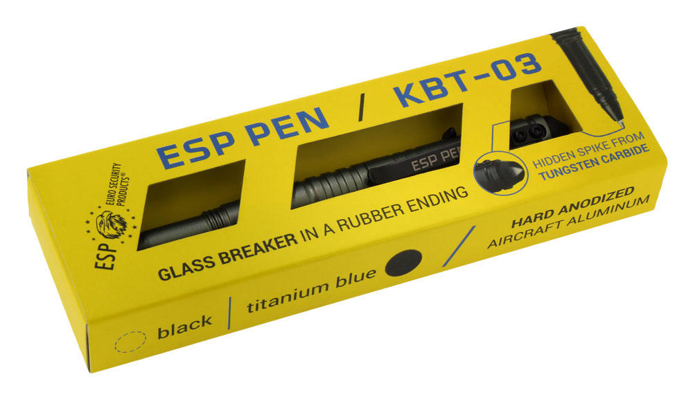 ESP KBT-03 kubotan toll taktikai, titán, 145 mm