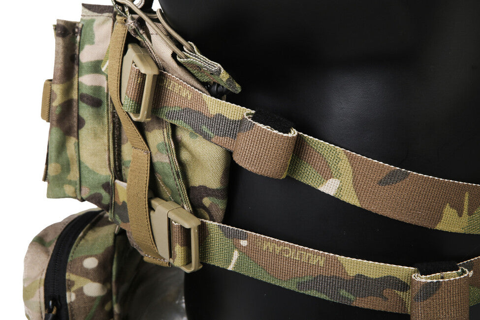 Emersongear Micro Fight Chissis MK3 mellkasi hordozó 500D, szürke