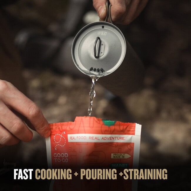 GRAYL GeoPress™ Purifier szűrő palack Titanium + Cook Lid, Olive Drab