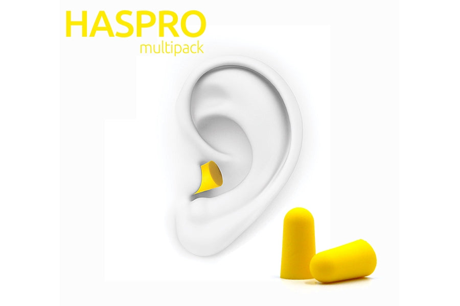 HASPRO TUBE50 füldugó, sárga
