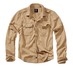 Brandit Vintage férfi ing, Khaki