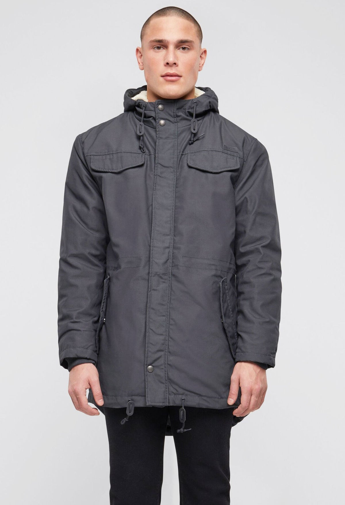 Brandit Marsh Lake Teddyparka, anthracite