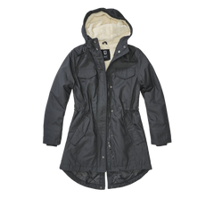 Brandit Marsh női lake parka téli kapucnis kabát, Anthracite