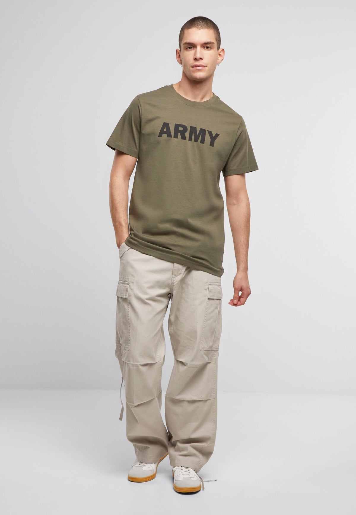 Brandit Army tričko, olivová