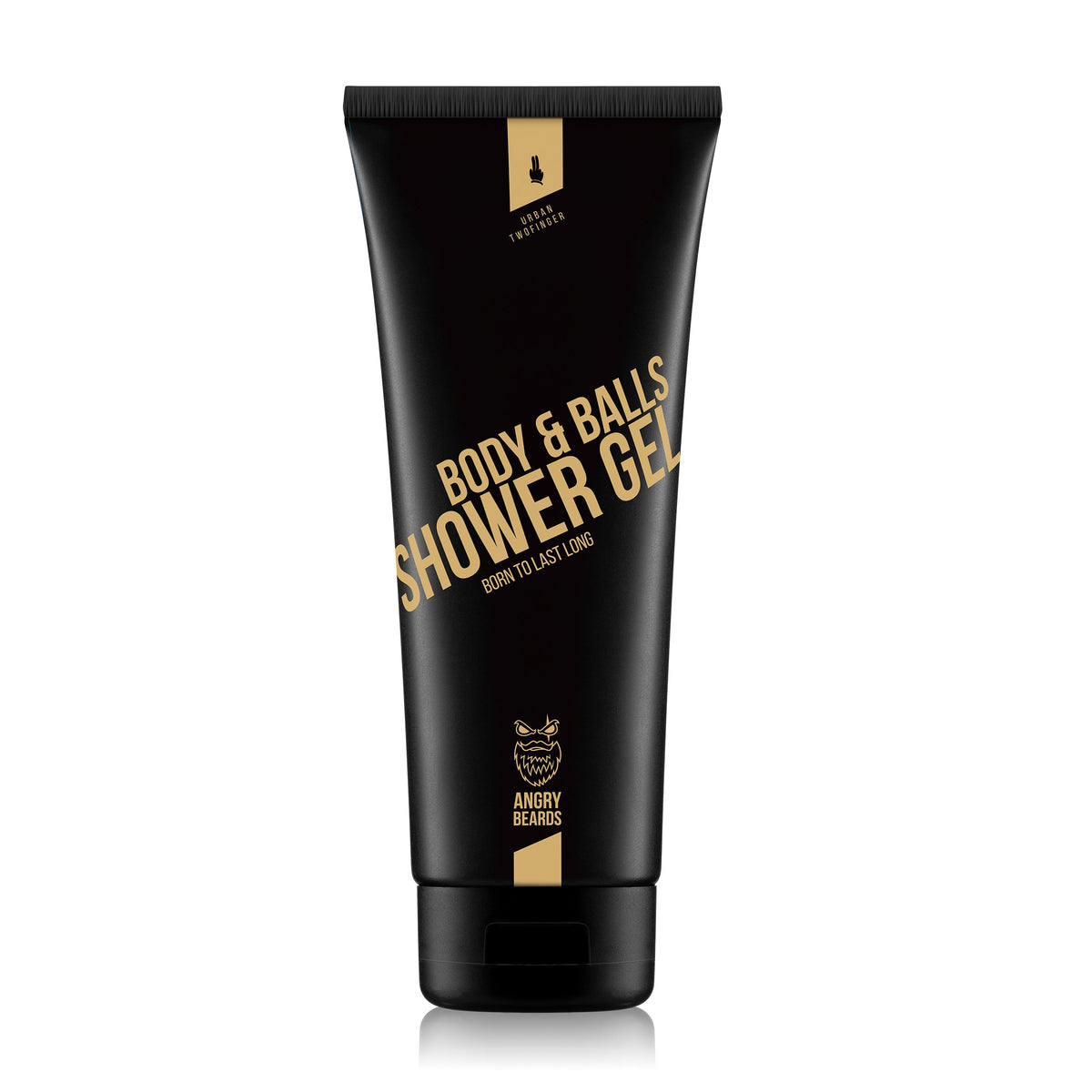 ANGRY BEARDS Urban Twofinger tusfürdő testre és intim területre, 230 ml