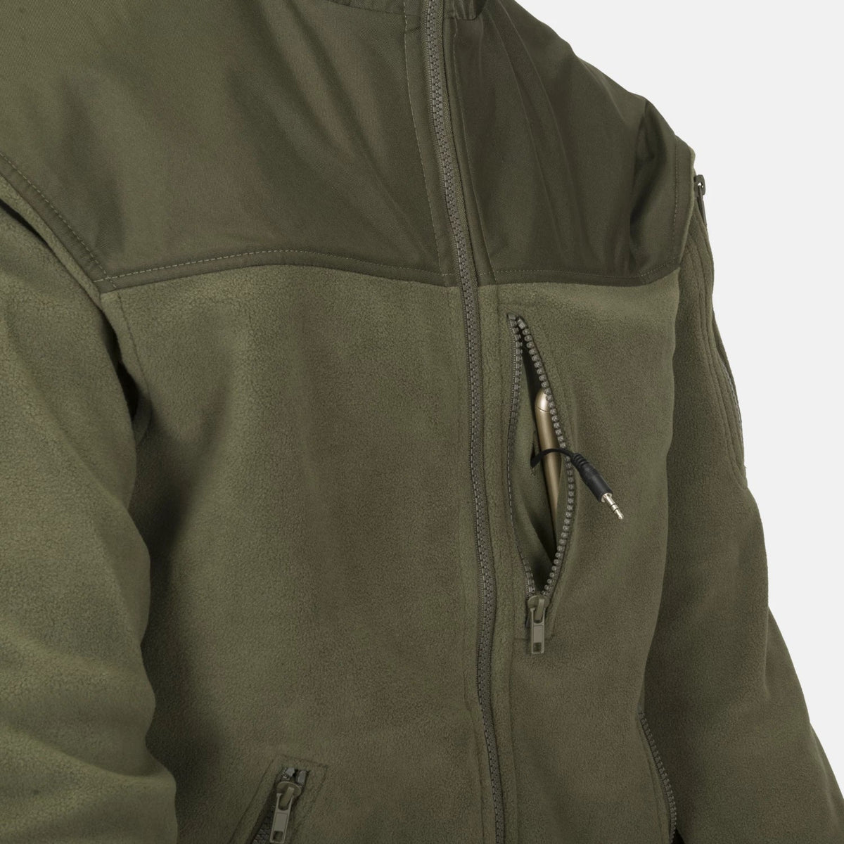 Helikon-Tex Classic Army polár erősített kabát, fekete