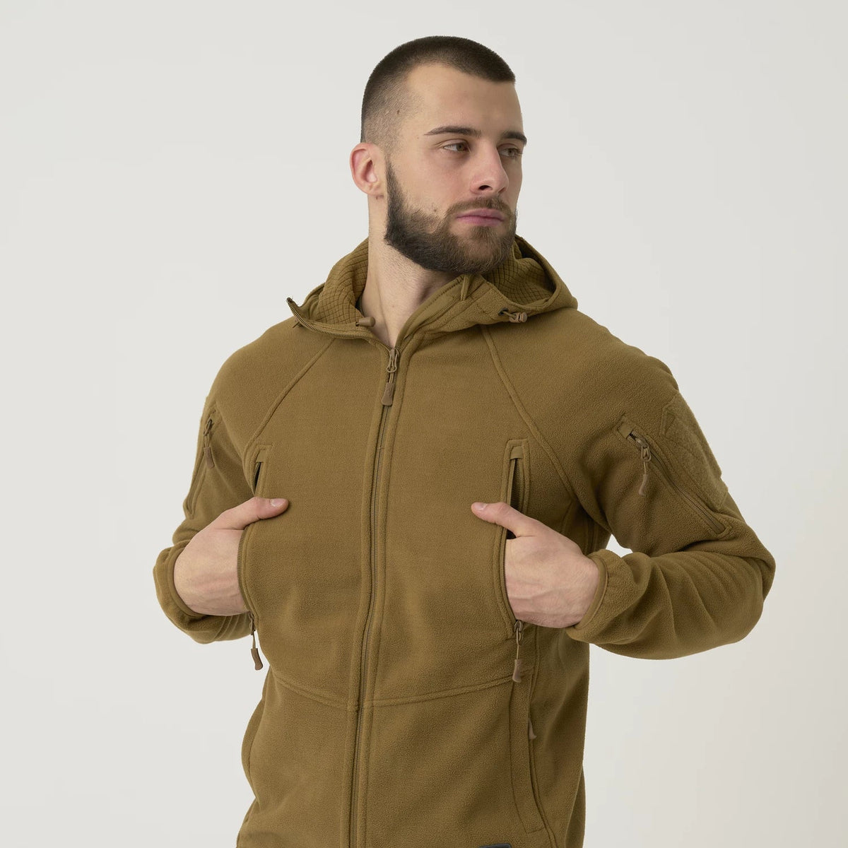 Helikon-Tex Patriot Mk 2 kabát hibrid polár, fekete
