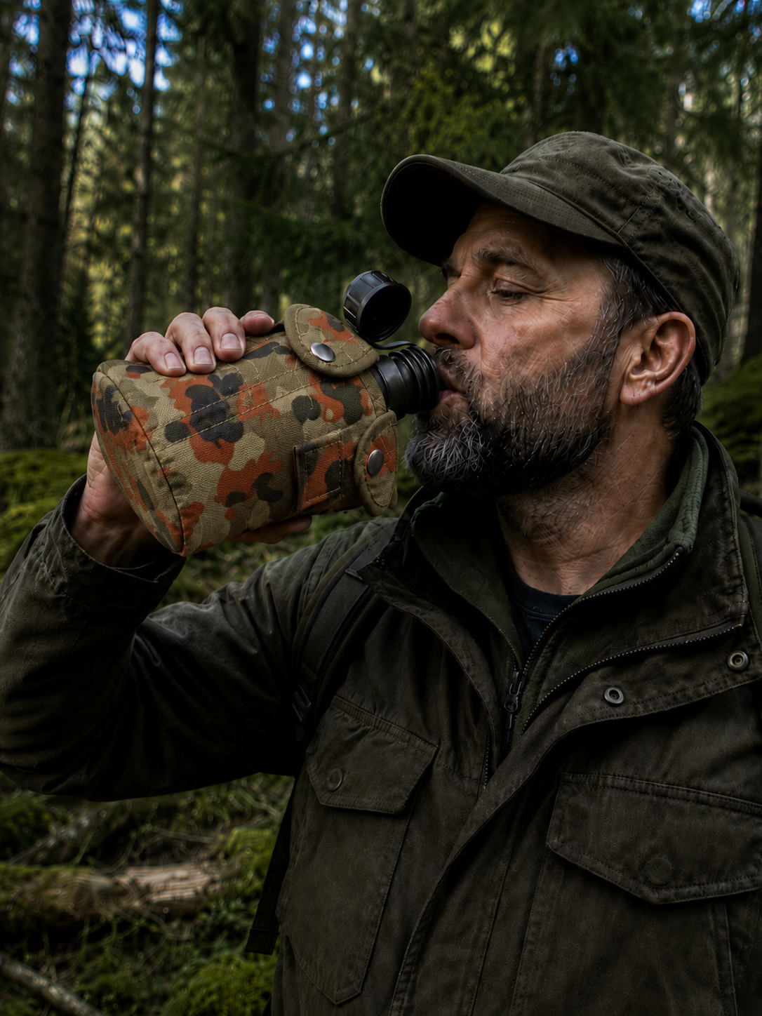 Dragowa Tactical kulacs 1L, flectarn