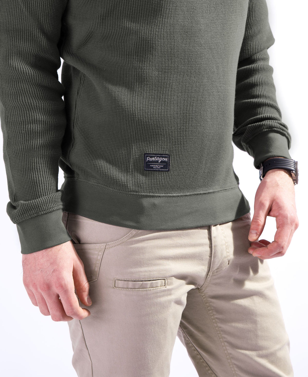 Pentagon Elysium Sweater pulóver, Camo green