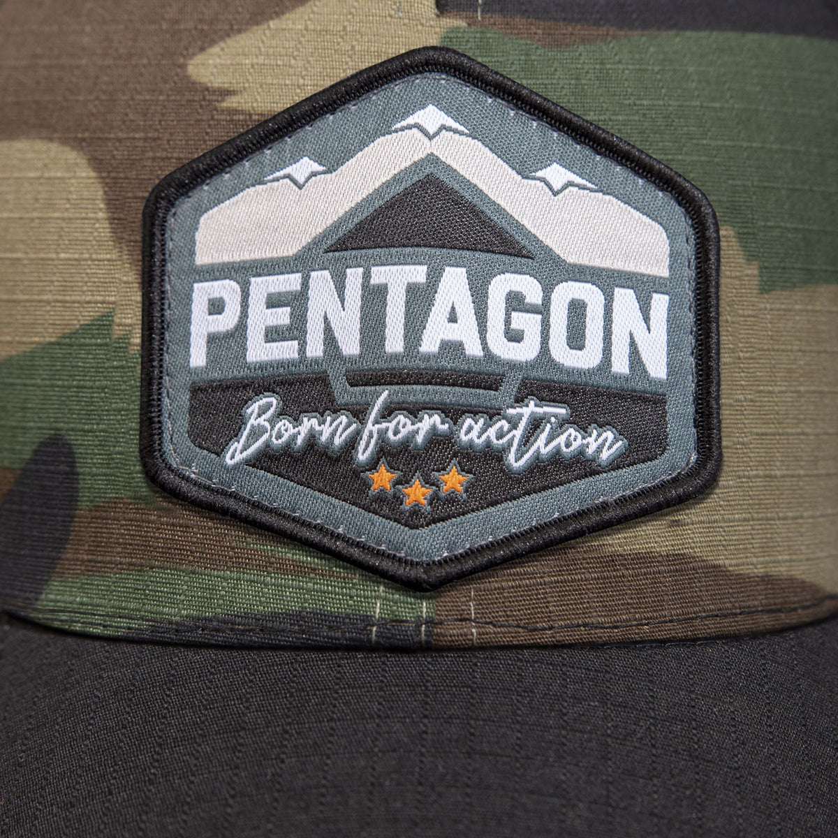 Pentagon Era Born For Action baseball sapka, fekete