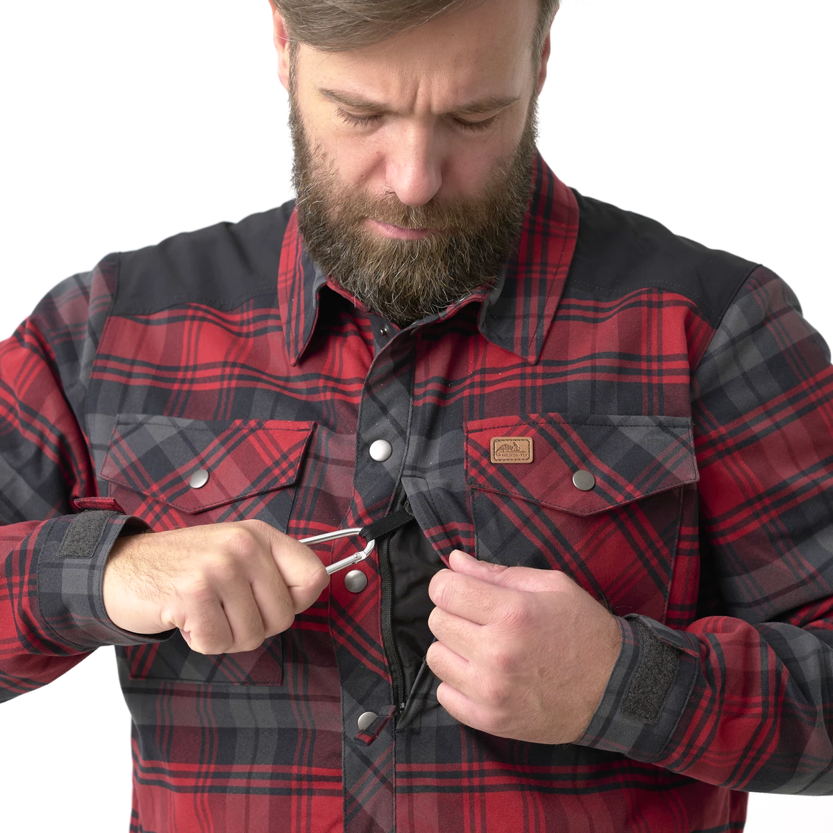 Helikon-Tex Warden zimná košeľa, Slate Moorland Plaid