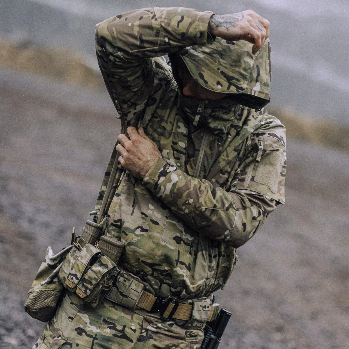 Helikon-Tex Tracer anorak bunda, MultiCam