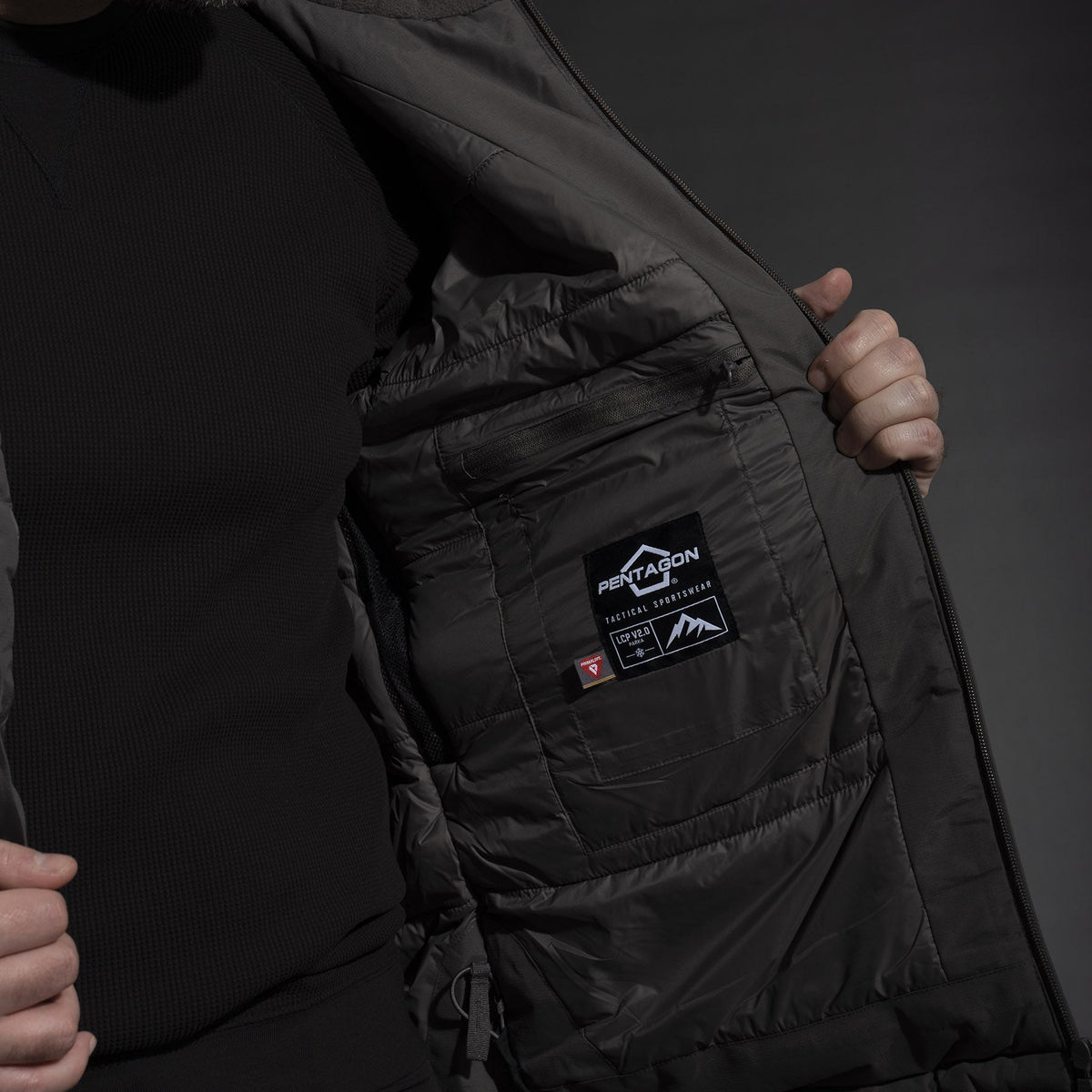 Pentagon LCP V2.0 férfi téli Primaloft parka, coyote