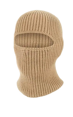 WARAGOD Mjuka kötött símaszk 2 az 1-ben, khaki