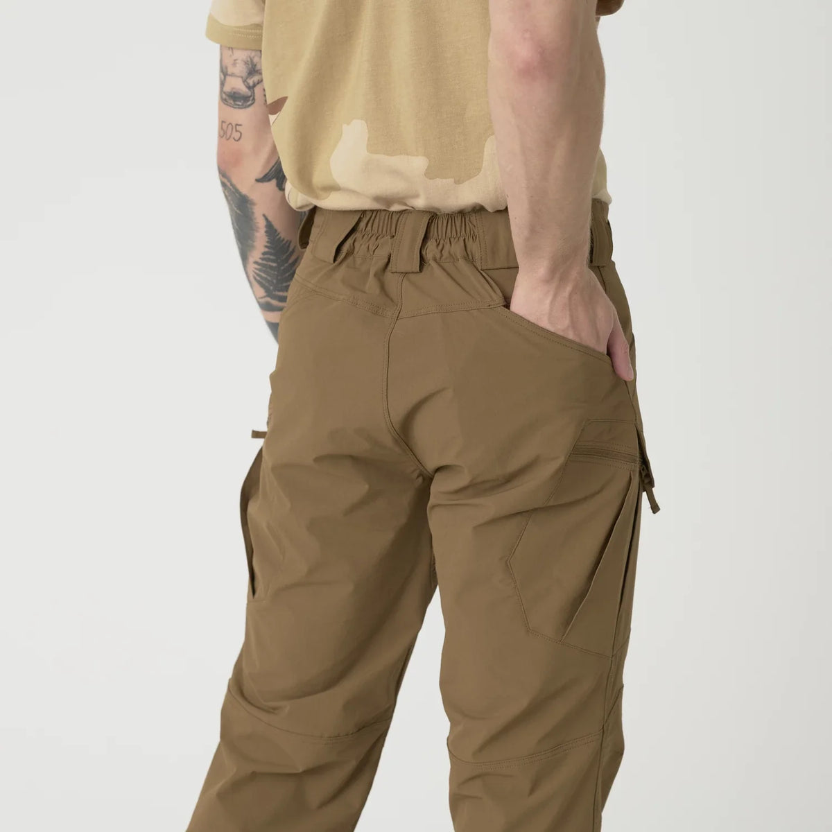 Helikon-Tex OTP nohavice VersaStretch taktické Outdoorové Versa Stretch, PenCott WildWood™ – detail 15
