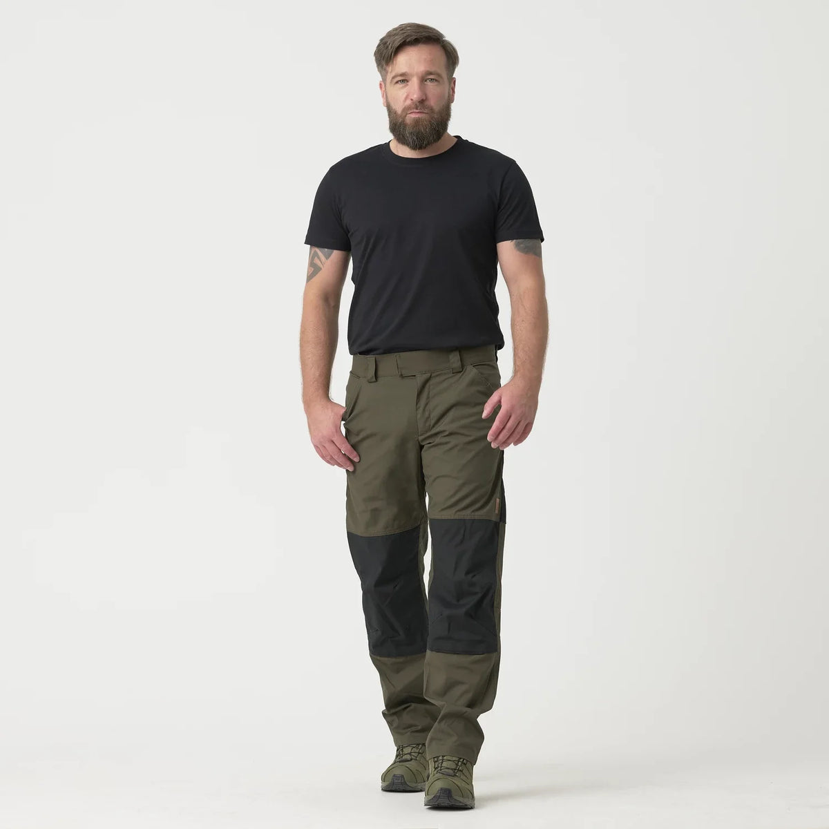Helikon-Tex WOODSMAN nohavice, Cloud Grey / Ash Grey – detail 1