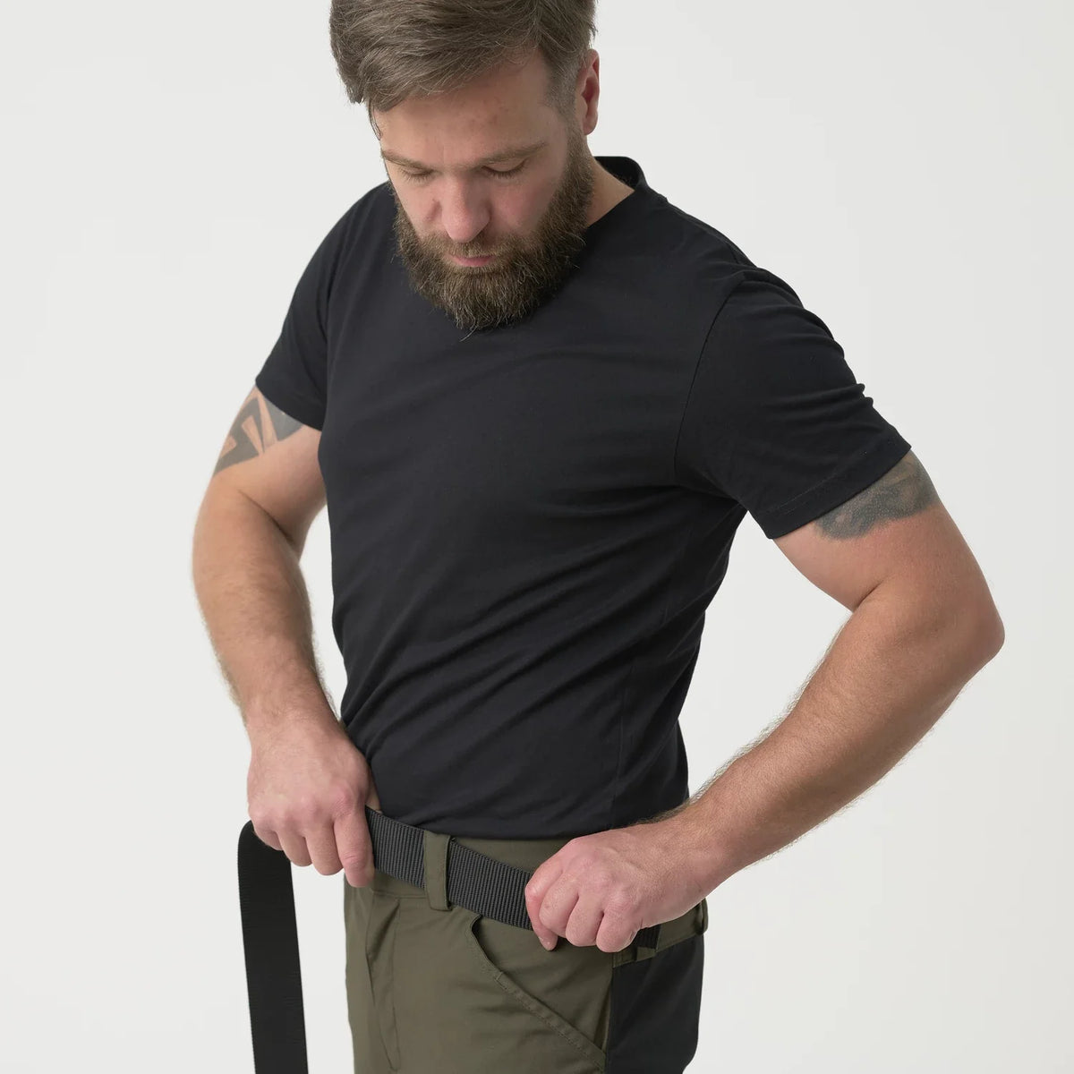 Helikon-Tex WOODSMAN nohavice, Cloud Grey / Ash Grey – detail 5