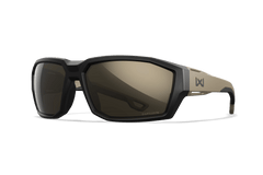 Wiley X Alpine balistikus napszemüveg CAPTIVATE Polarized Tungsten Mirror, Matte Black-Tan