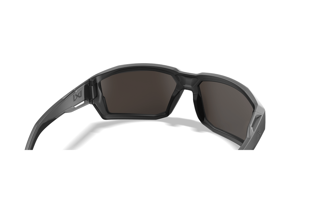 Wiley X Alpine balistikus napszemüveg, Matte Translucent Black / CAPTIVATE Polarized Green Mirror
