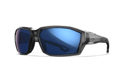 Wiley X Alpine balistikus napszemüveg, Gloss Crystal Grey / CAPTIVATE Polarized Blue Mirror