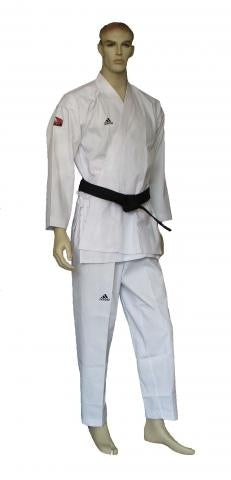 Adidas TKD Open dobok 240g, fehér