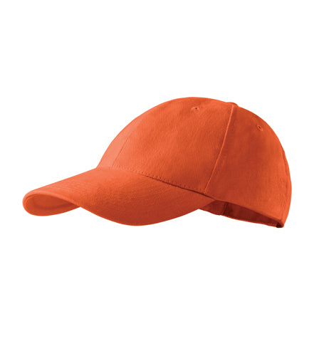 Malfini 6P 380g gyerek baseball sapka m2, narancssárga