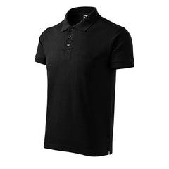 Malfini galléros póló 170g/m2, fekete