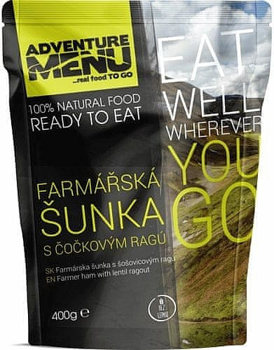 Adventure Menu Parasztsinka lencseragúval 400g