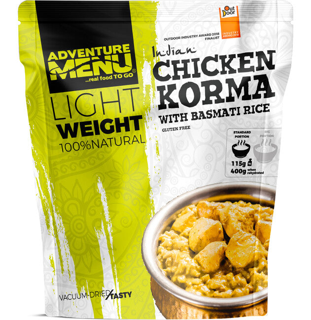 Adventure Csirke Korma menü basmati rizzsel, 600g